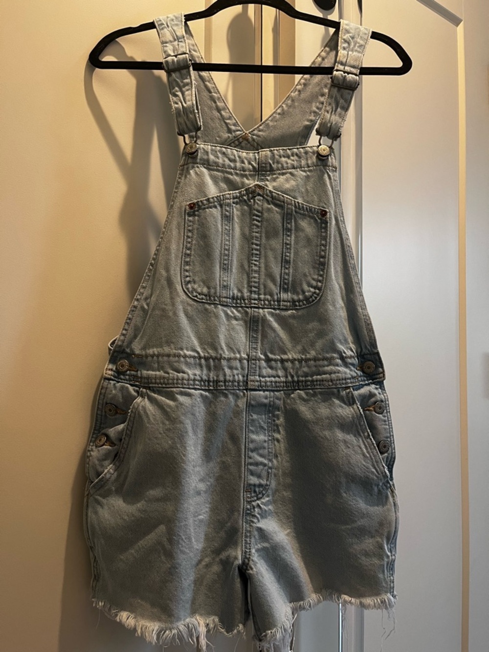 Old Navy Light Blue Denim Overalls